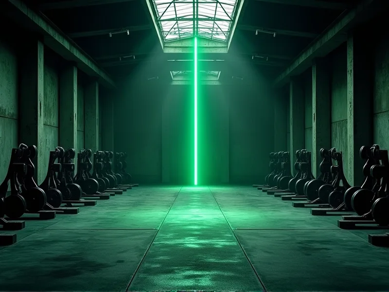 Foundry Strength Club training floor, illustrative placeholder